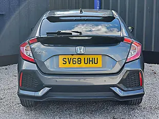Used 2018 Honda Civic Sr Grey - Interior and Exterior details 5