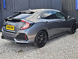 Used 2018 Honda Civic Sr Grey - Interior and Exterior details 6
