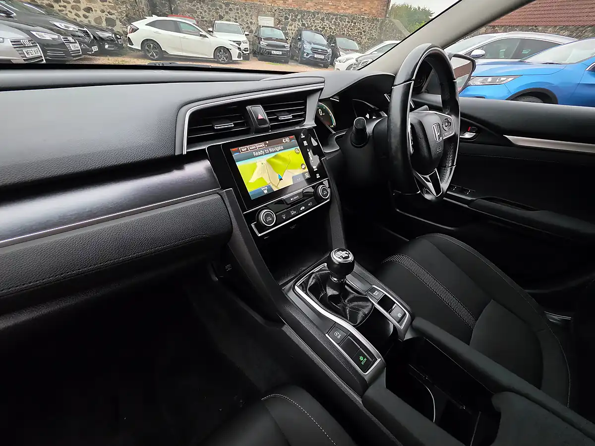 Used 2018 Honda Civic Sr Grey - Interior and Exterior details 10