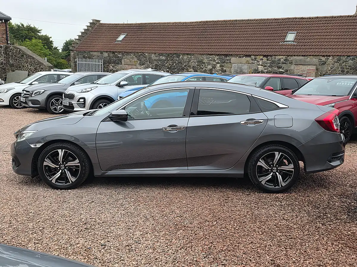 Used 2018 Honda Civic Sr Grey - Interior and Exterior details 13