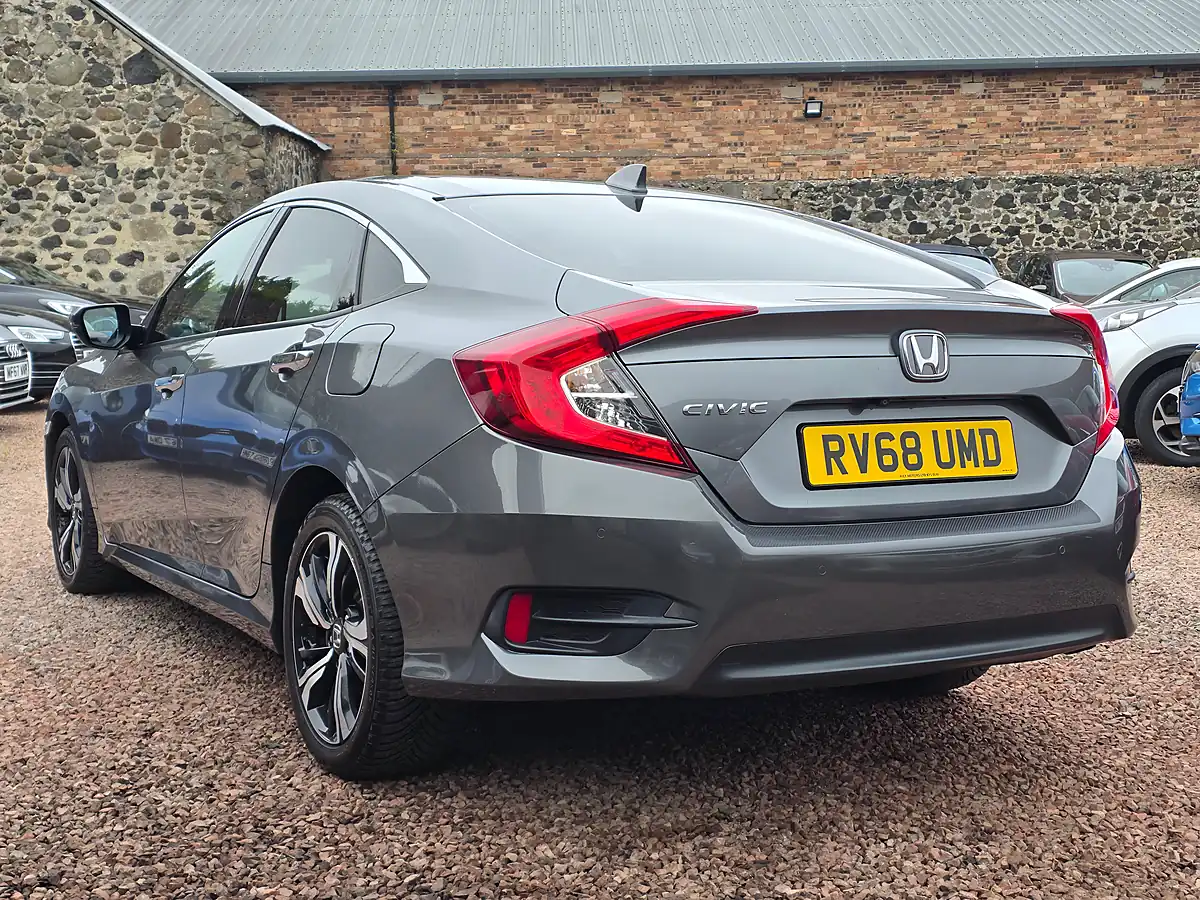Used 2018 Honda Civic Sr Grey - Interior and Exterior details 14