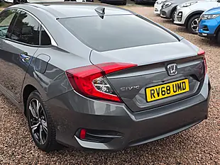 Used 2018 Honda Civic Sr Grey - Interior and Exterior details 15
