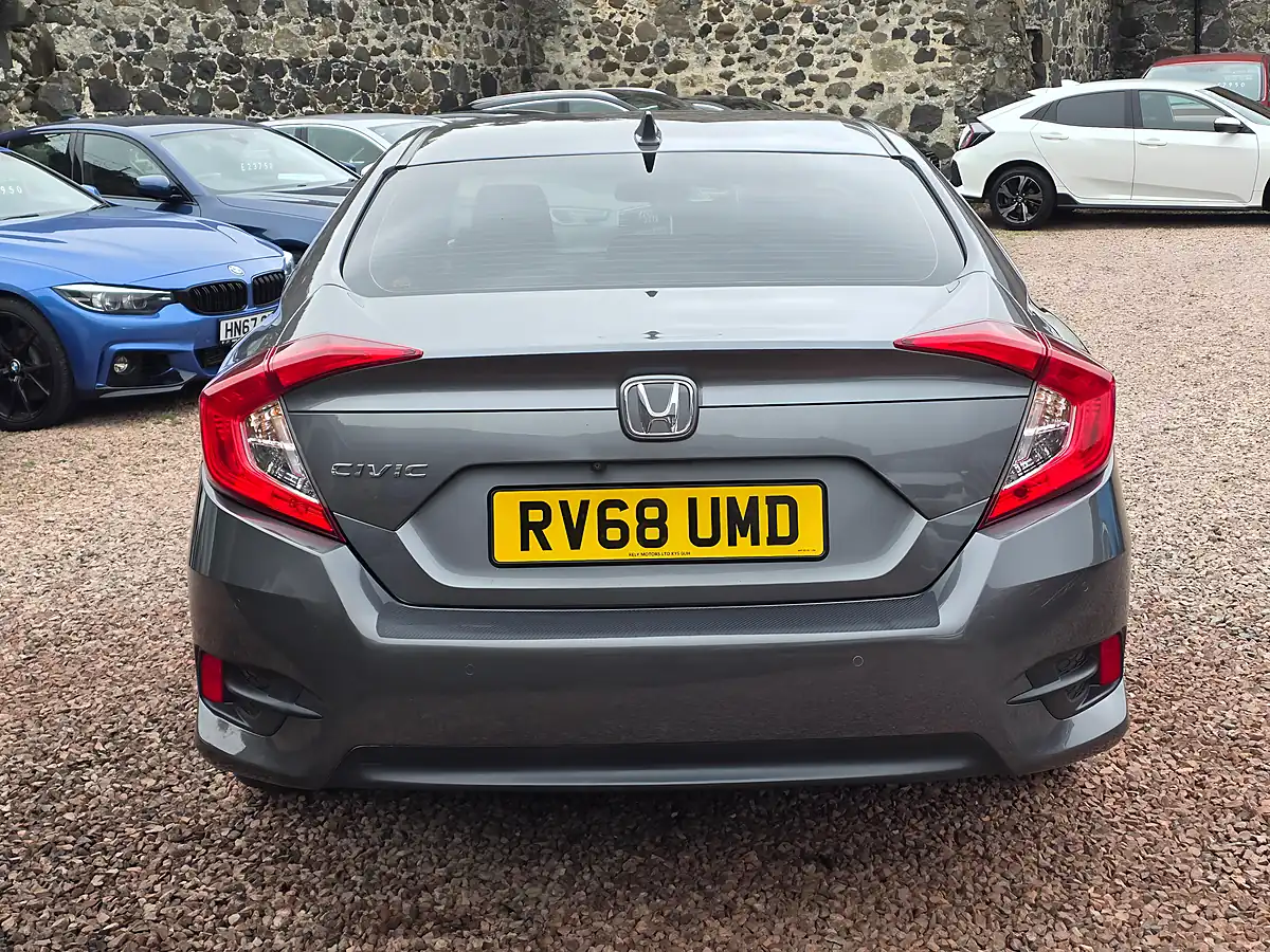 Used 2018 Honda Civic Sr Grey - Interior and Exterior details 16