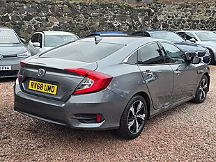 Used 2018 Honda Civic Sr Grey - Interior and Exterior details 17