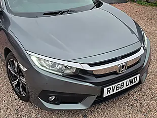 Used 2018 Honda Civic Sr Grey - Interior and Exterior details 2