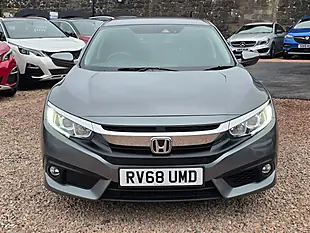 Used 2018 Honda Civic Sr Grey - Interior and Exterior details 3