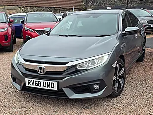 Used 2018 Honda Civic Sr Grey - Interior and Exterior details 4