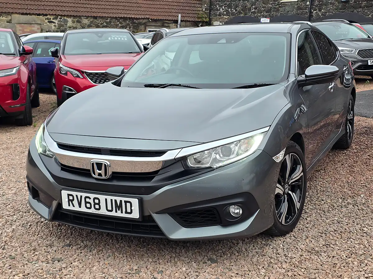 Used 2018 Honda Civic Sr Grey - Interior and Exterior details 4
