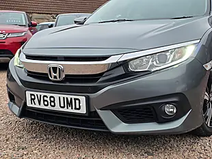 Used 2018 Honda Civic Sr Grey - Interior and Exterior details 5