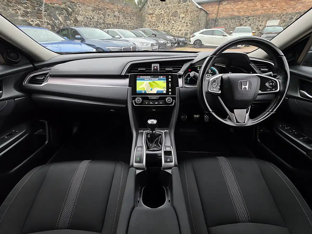 Used 2018 Honda Civic Sr Grey - Interior and Exterior details 6