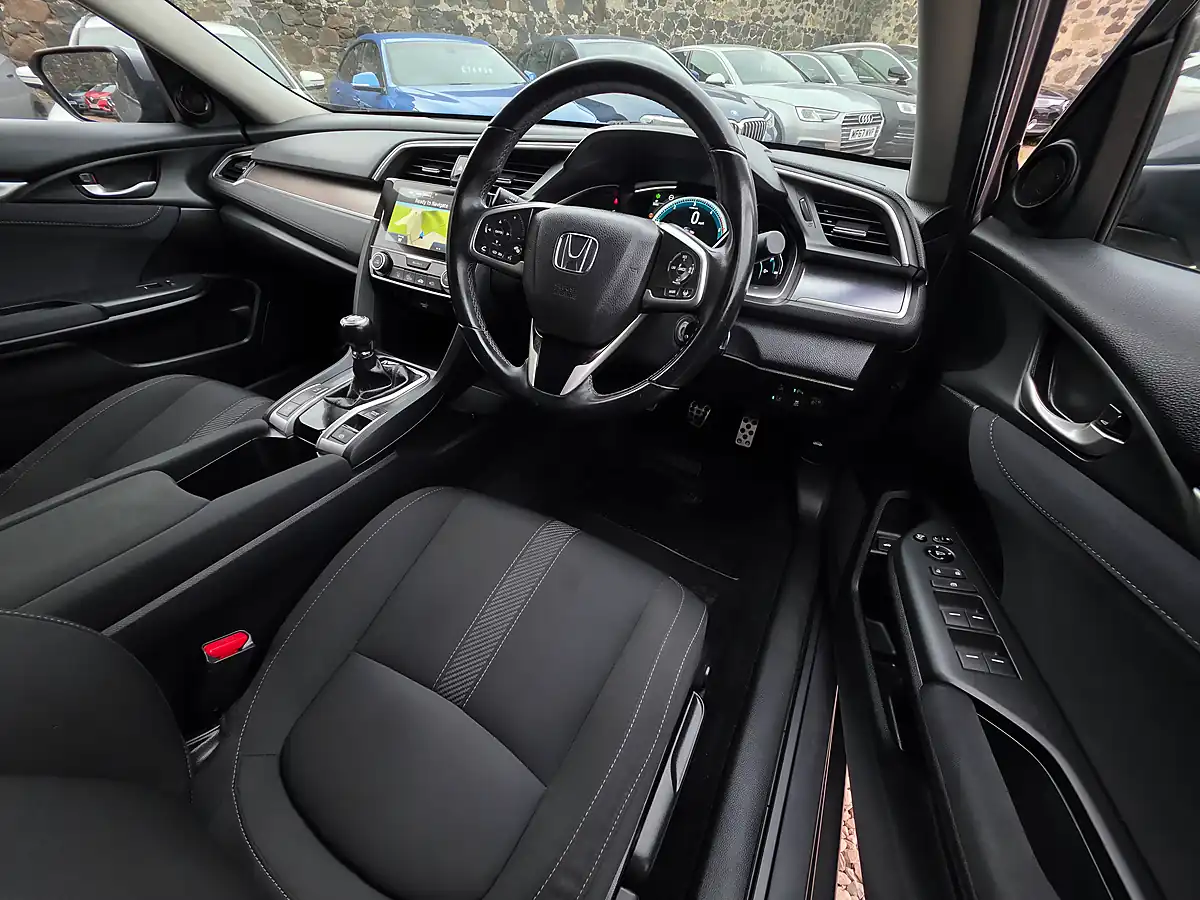 Used 2018 Honda Civic Sr Grey - Interior and Exterior details 7