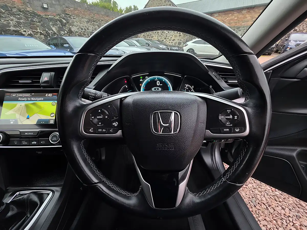 Used 2018 Honda Civic Sr Grey - Interior and Exterior details 8