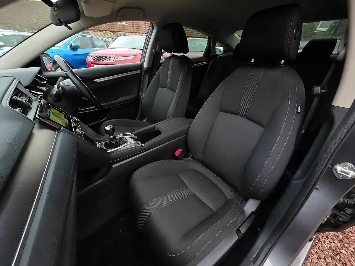 Used 2018 Honda Civic Sr Grey - Interior and Exterior details 9