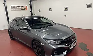 Used 2018 Honda Civic Sr Metallic Grey - Interior and Exterior details 2