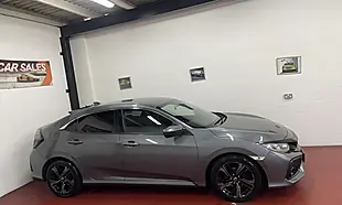 Used 2018 Honda Civic Sr Metallic Grey - Interior and Exterior details 3