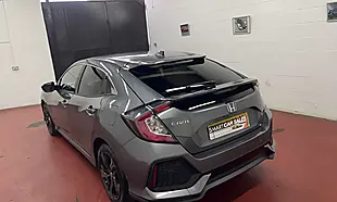 Used 2018 Honda Civic Sr Metallic Grey - Interior and Exterior details 6