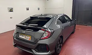 Used 2018 Honda Civic Sr Metallic Grey - Interior and Exterior details 7