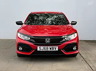 Used 2018 Honda Civic Sr Rallye Red - Interior and Exterior details 14