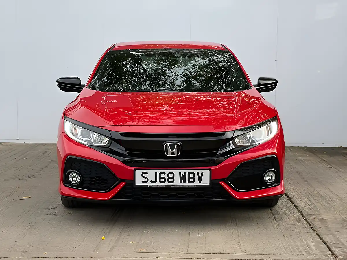 Used 2018 Honda Civic Sr Rallye Red - Interior and Exterior details 14