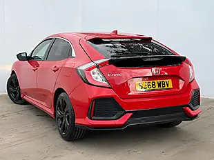 Used 2018 Honda Civic Sr Rallye Red - Interior and Exterior details 15