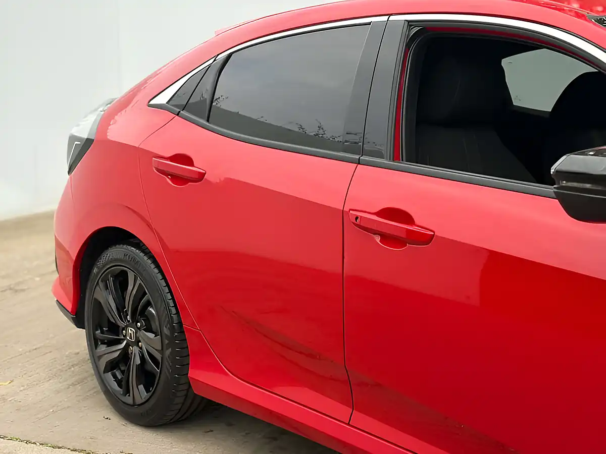 Used 2018 Honda Civic Sr Rallye Red - Interior and Exterior details 8