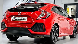 Used 2018 Honda Civic Sr Red - Interior and Exterior details 12