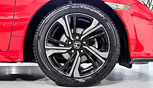 Used 2018 Honda Civic Sr Red - Interior and Exterior details 14