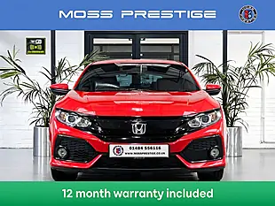 Used 2018 Honda Civic Sr Red - Interior and Exterior details 3