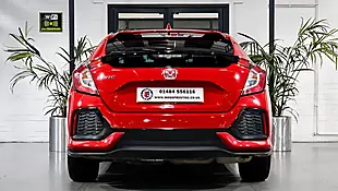 Used 2018 Honda Civic Sr Red - Interior and Exterior details 7