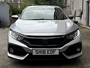 Used 2018 Honda Civic Sr Silver - Interior and Exterior details 7