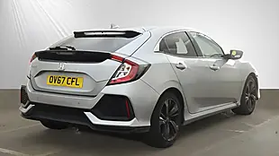 Used 2018 Honda Civic Sr Silver - Interior and Exterior details 13
