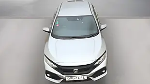 Used 2018 Honda Civic Sr Silver - Interior and Exterior details 3