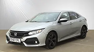 Used 2018 Honda Civic Sr Silver - Interior and Exterior details 4