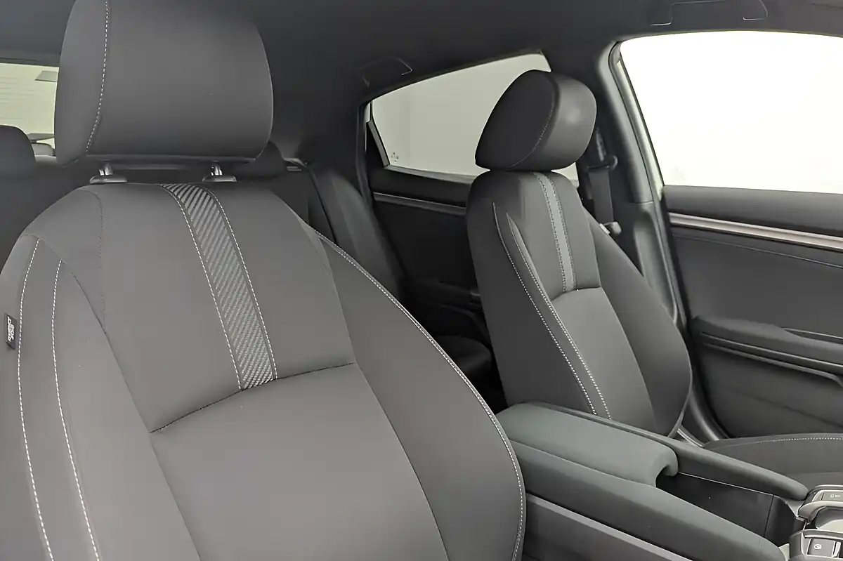 Used 2018 Honda Civic Sr White - Interior and Exterior details 14