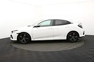 Used 2018 Honda Civic Sr White - Interior and Exterior details 7