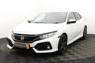 Used 2018 Honda Civic Sr White - Interior and Exterior details 8