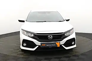Used 2018 Honda Civic Sr White - Interior and Exterior details 9