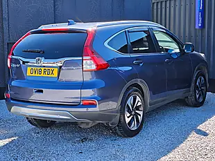 Used 2018 Honda Cr-V Ex Blue - Interior and Exterior details 2
