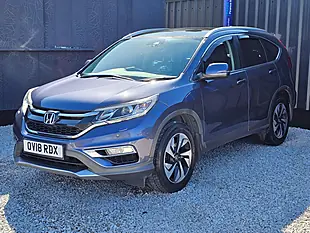 Used 2018 Honda Cr-V Ex Blue - Interior and Exterior details 6