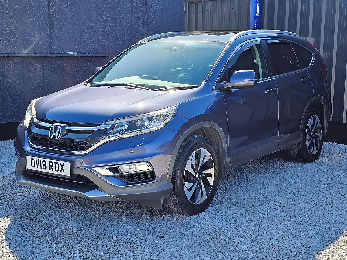 Used 2018 Honda Cr-V Ex Blue - Interior and Exterior details 6