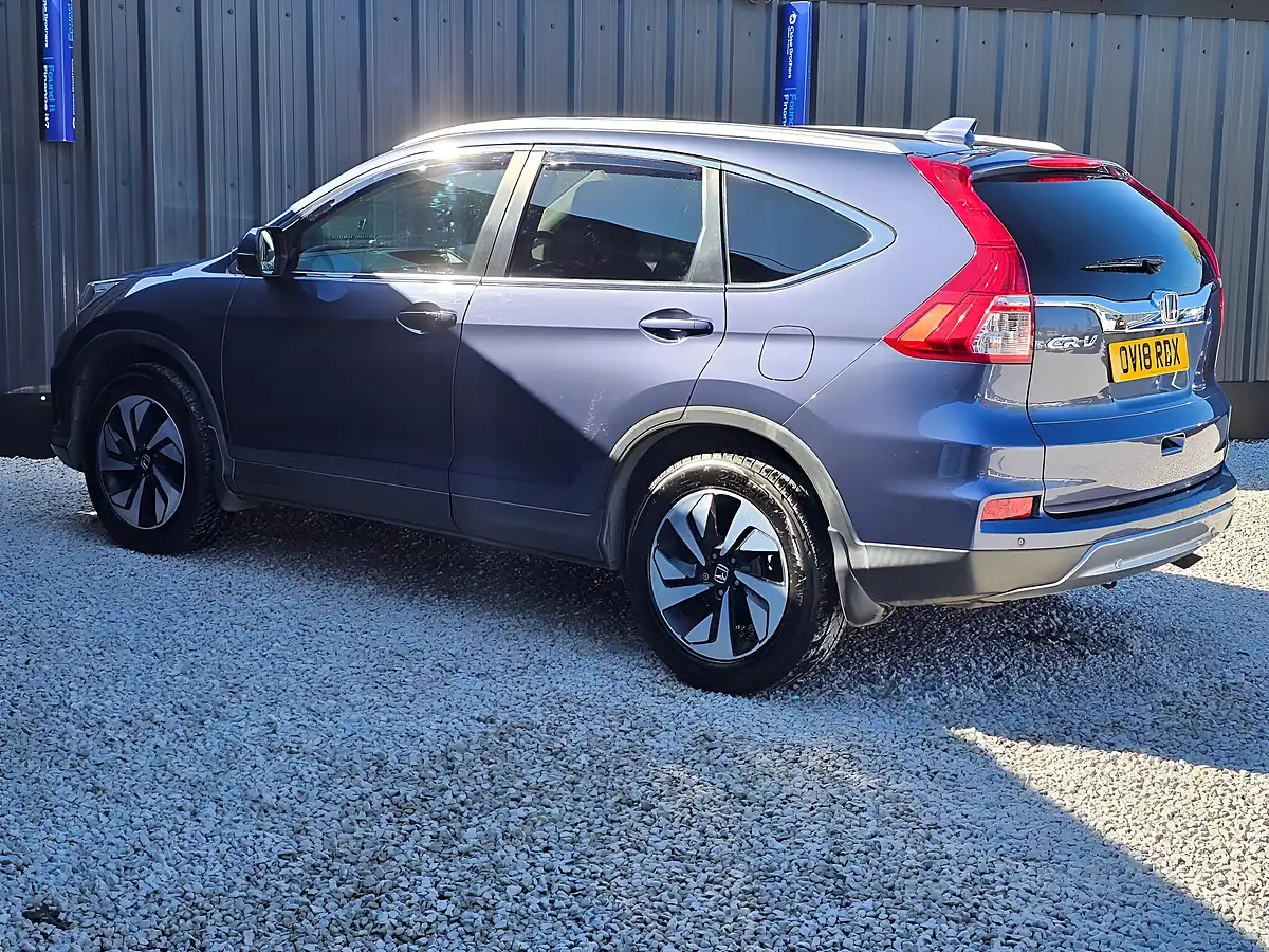 Used 2018 Honda Cr-V Ex Blue - Interior and Exterior details 7