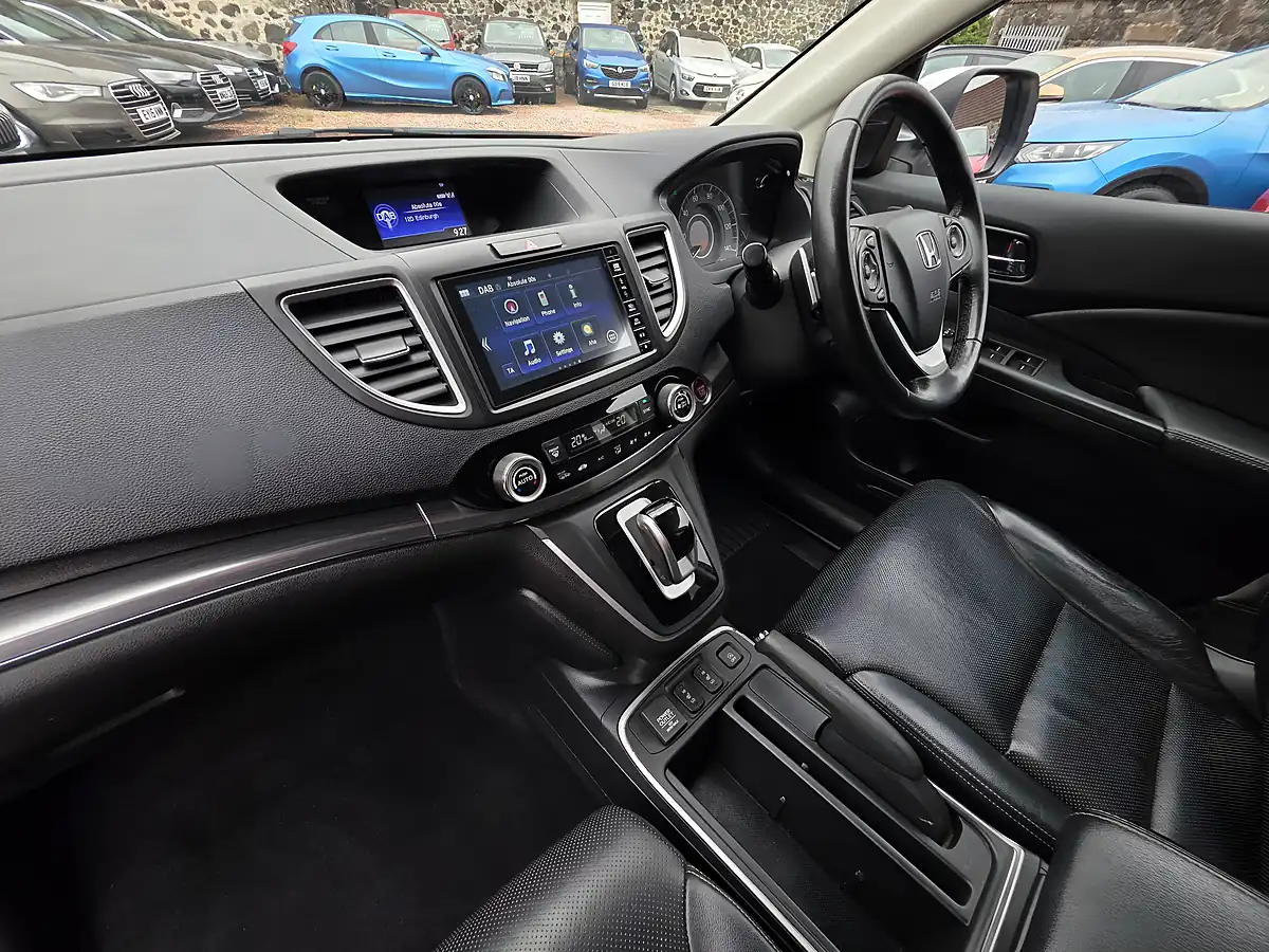 Used 2018 Honda Cr-V Ex White - Interior and Exterior details 11