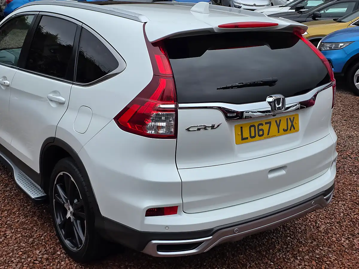 Used 2018 Honda Cr-V Ex White - Interior and Exterior details 16