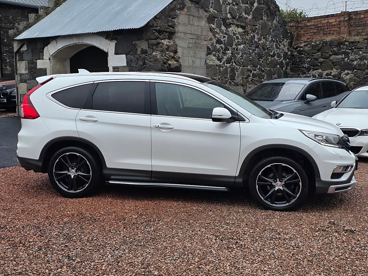 Used 2018 Honda Cr-V Ex White - Interior and Exterior details 19