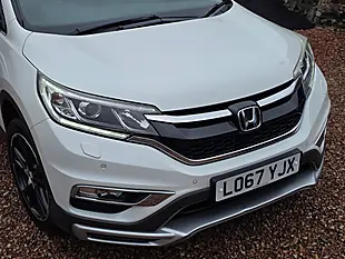 Used 2018 Honda Cr-V Ex White - Interior and Exterior details 2