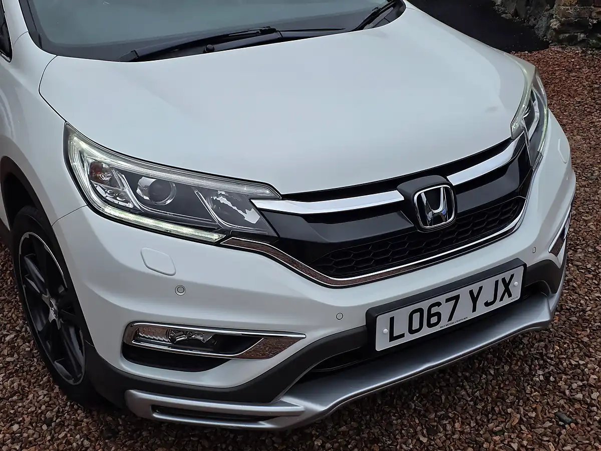Used 2018 Honda Cr-V Ex White - Interior and Exterior details 2