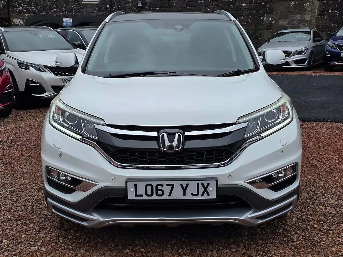 Used 2018 Honda Cr-V Ex White - Interior and Exterior details 3