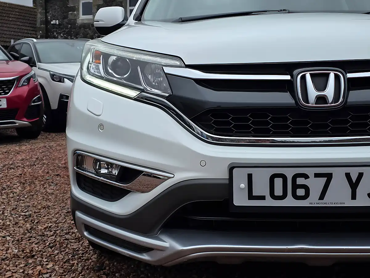 Used 2018 Honda Cr-V Ex White - Interior and Exterior details 4