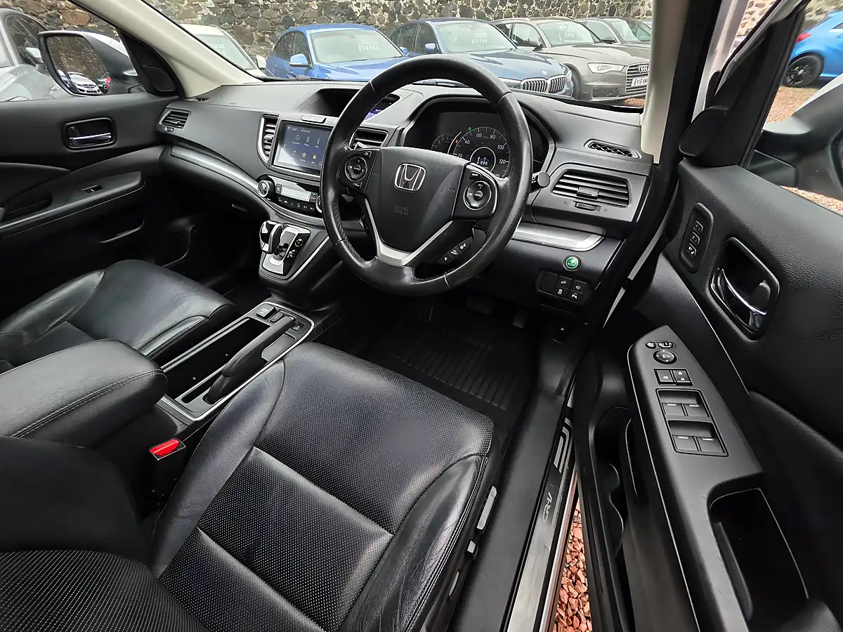 Used 2018 Honda Cr-V Ex White - Interior and Exterior details 8