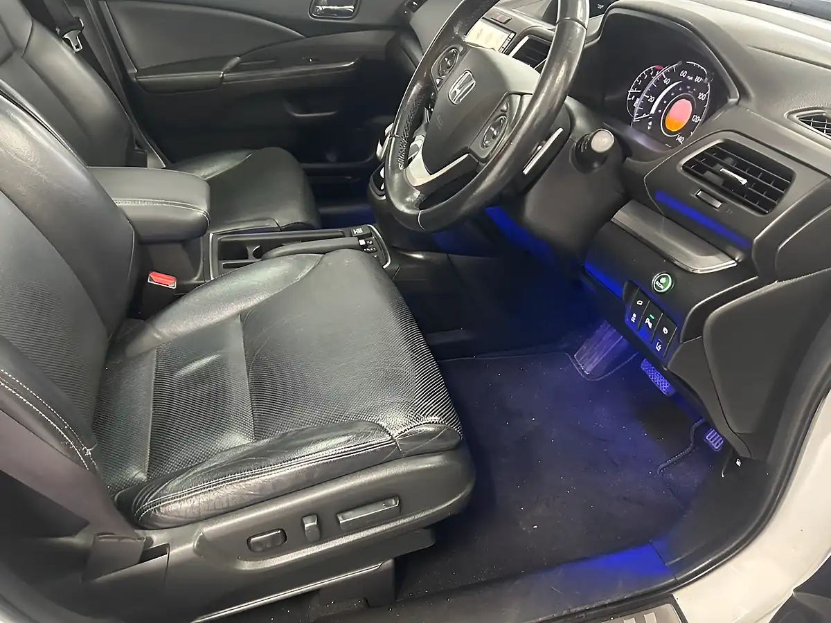 Used 2018 Honda Cr-V Ex White - Interior and Exterior details 14